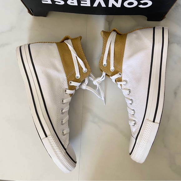 Converse Chuck Taylor All-Star Hi Crafted Patchwork Mens Shoes Size 8 - Picture 7 of 12